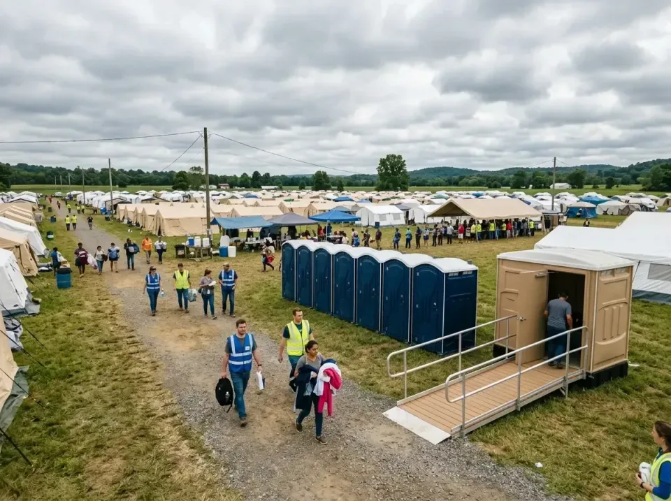 disaster-relief-camp-restrooms-010 — frequently asked questions, Dumpster & Portable Bathrooms Rental in Wolf Point, MT